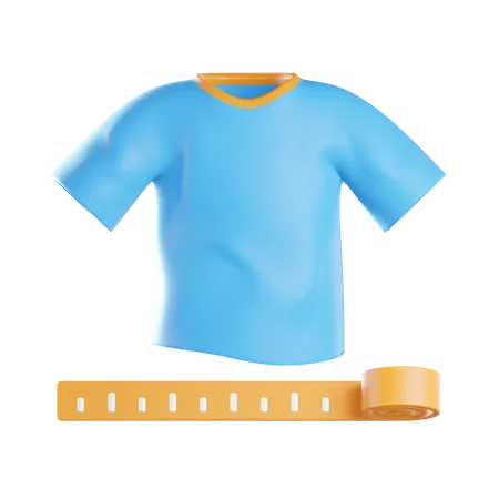 T-shirt size  3D Icon