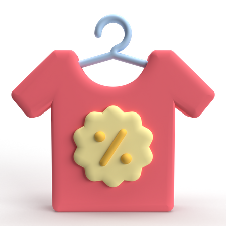 T-shirt verkauf  3D Icon