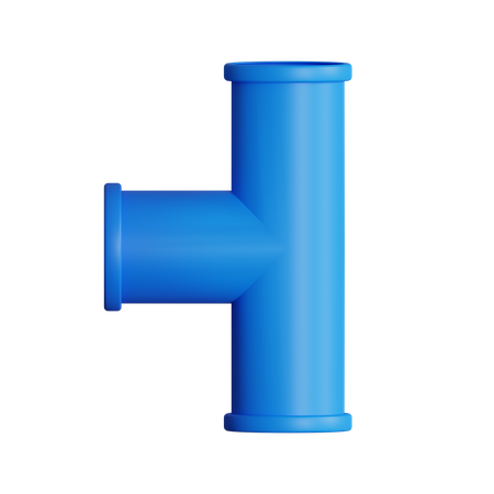 T-Stück-Rohr  3D Icon