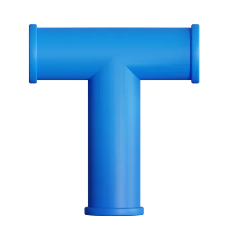 T-Verbindungsrohr  3D Icon