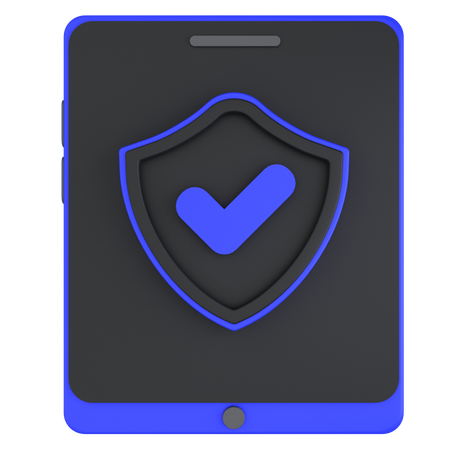 Tab Security  3D Icon