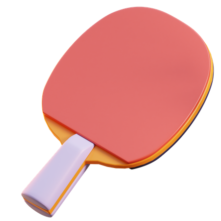 Tabble Tennis Paddle  3D Icon