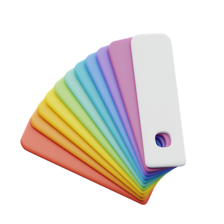 Tabela de cores  3D Icon