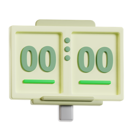 Tabela de pontuação  3D Icon