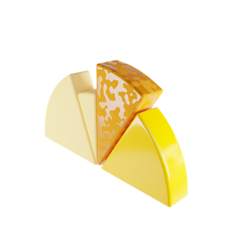 Tabela de queijos  3D Icon