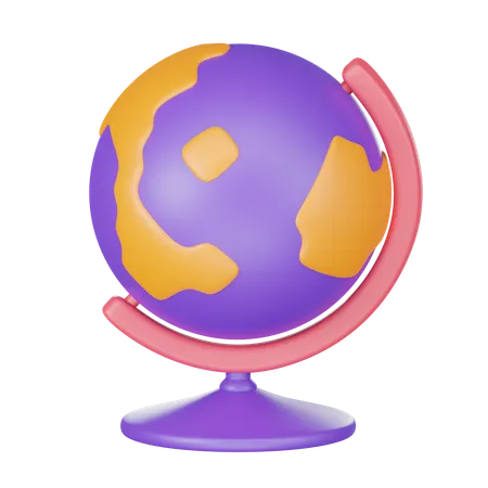 Globo de mesa  3D Icon