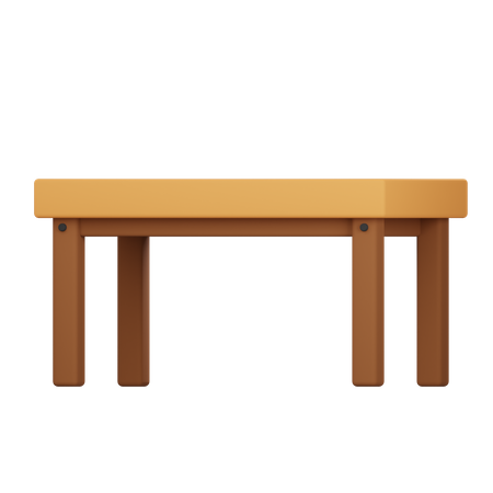 Tisch  3D Icon