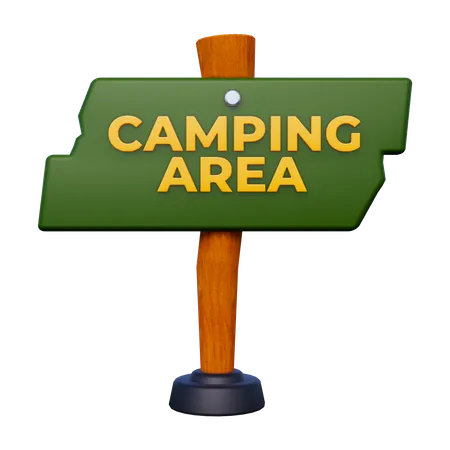 Tabla de camping  3D Icon