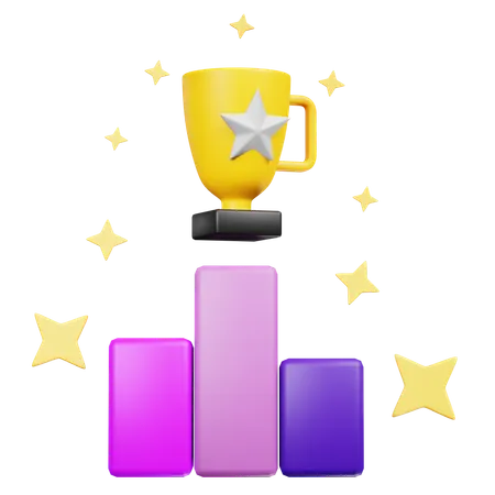 Tabla de clasificación  3D Icon