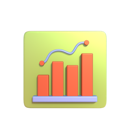 Tabla de crecimiento  3D Icon