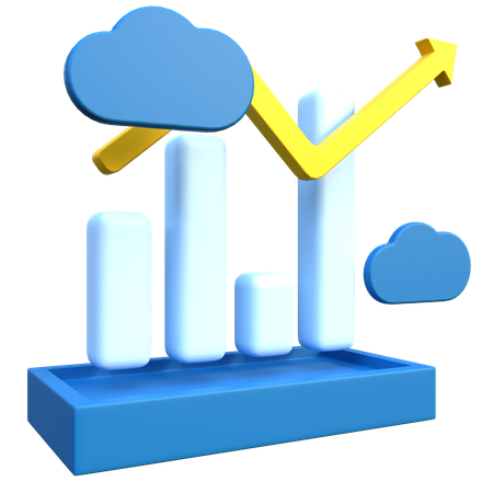 Tabla de crecimiento  3D Icon