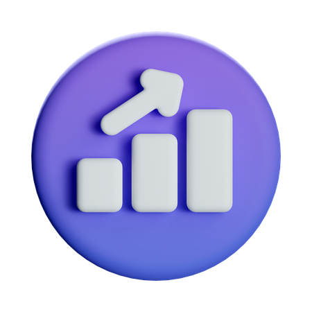 Tabla de crecimiento  3D Icon