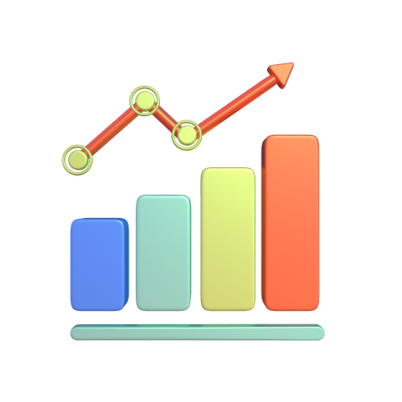 Tabla de crecimiento  3D Icon