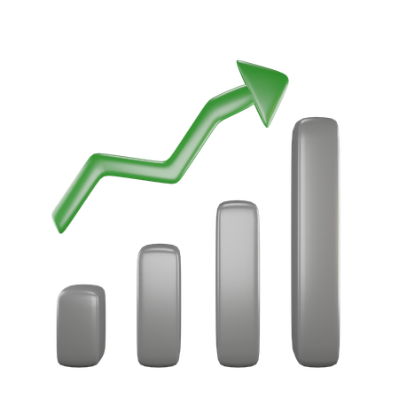 Tabla de crecimiento  3D Icon