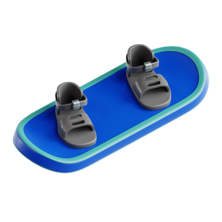 Snowboard  3D Icon