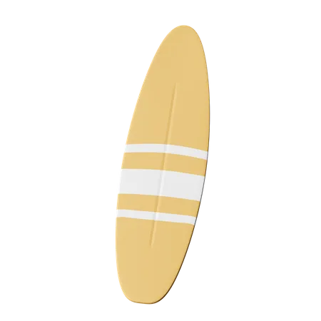 Tabla de surf  3D Icon