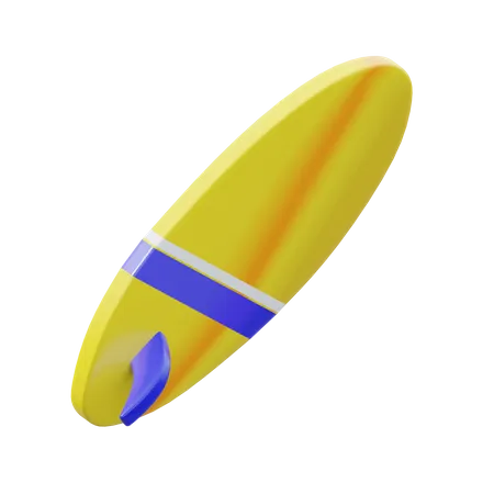 Tabla de surf  3D Icon
