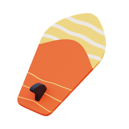 Tabla de surf  3D Icon