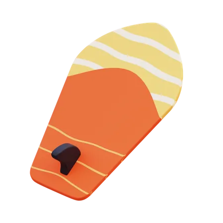 Tabla de surf  3D Icon