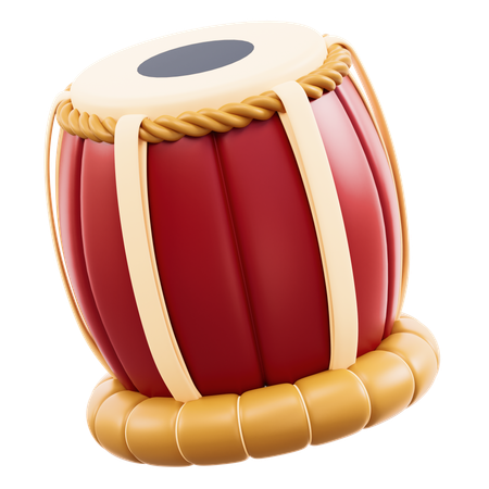Tabla Drum  3D Icon