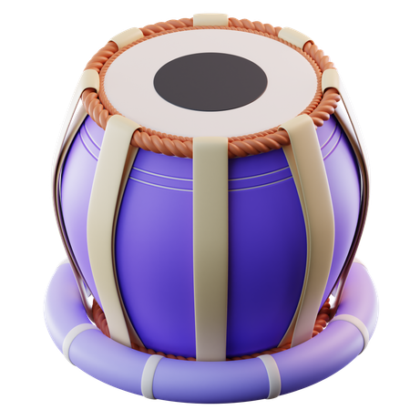 Tabla Drum  3D Icon