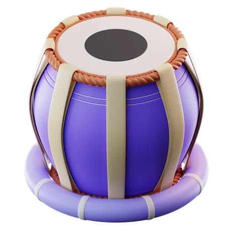 Tabla Drum  3D Icon