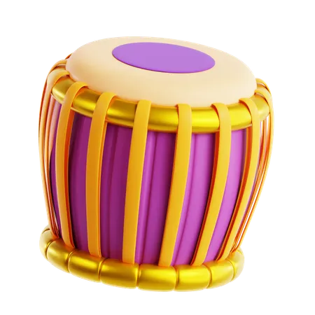 Tabla Drum  3D Icon