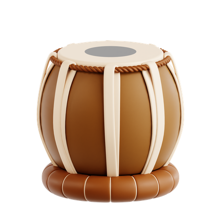 Tabla Drum  3D Icon