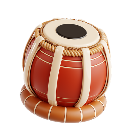 Tabla Drum  3D Icon