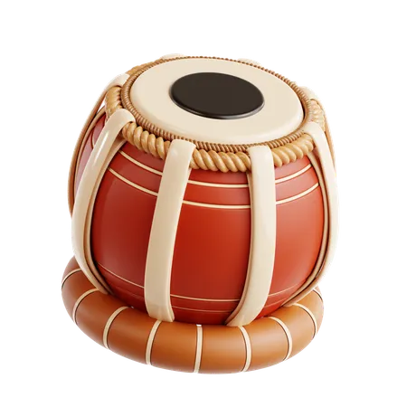 Tabla Drum  3D Icon