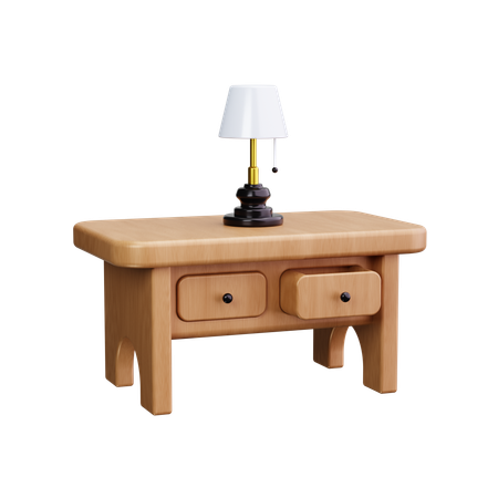 테이블  3D Icon