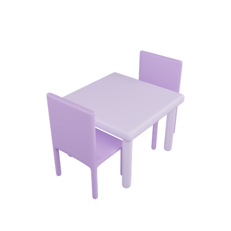 Table  3D Icon