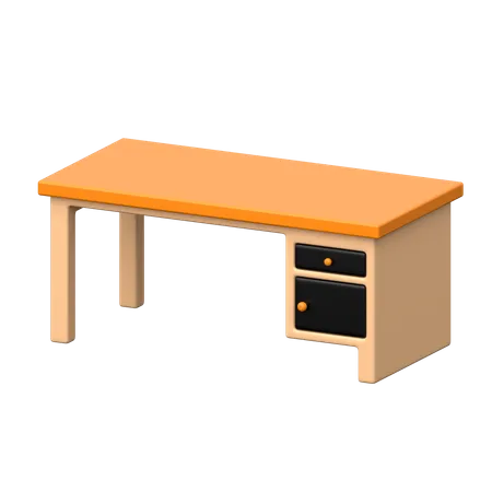 Table  3D Icon