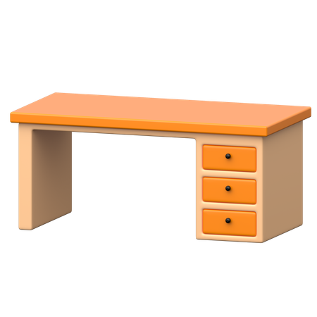 Table  3D Icon