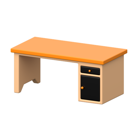 Table  3D Icon