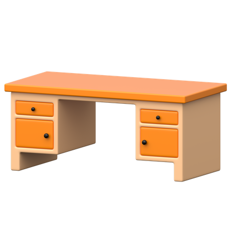 Table  3D Icon