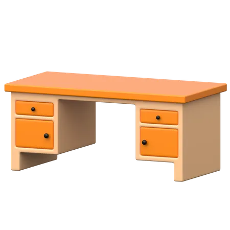 Table  3D Icon