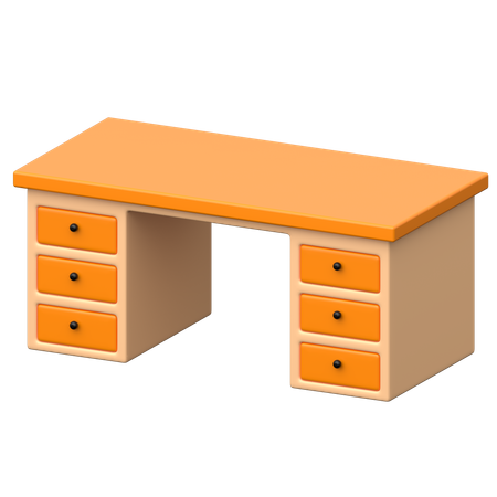 Table  3D Icon