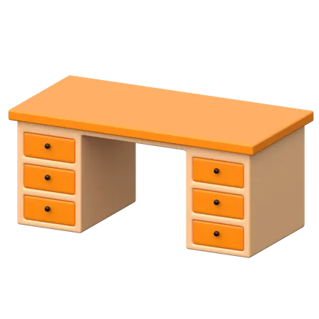 Table  3D Icon