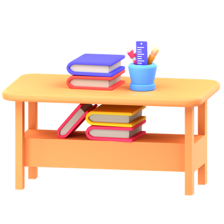 Table  3D Icon