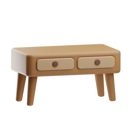 Table  3D Icon