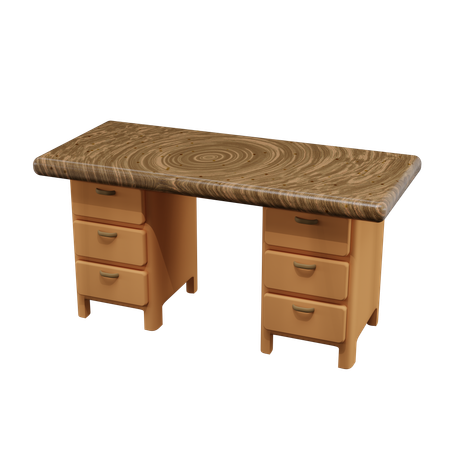 Table  3D Icon