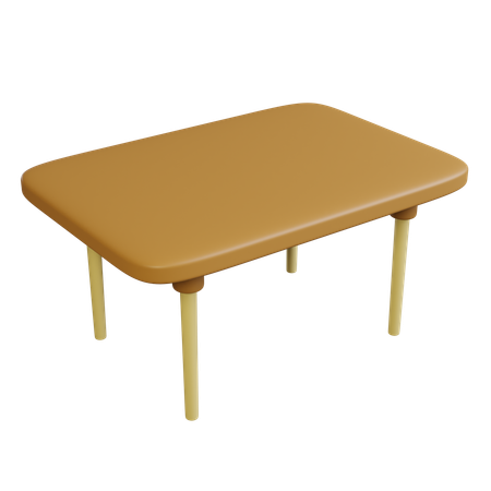 Table  3D Icon