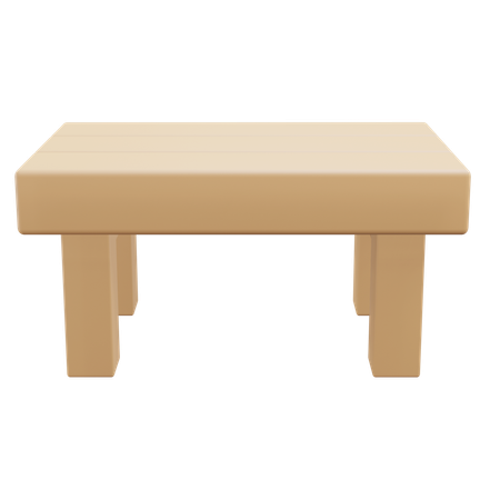 Table  3D Icon