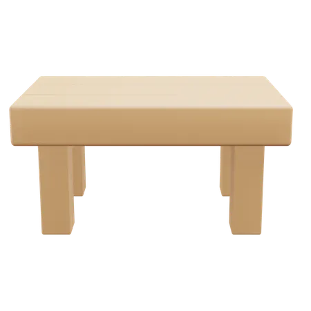 Table  3D Icon