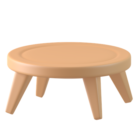 Table  3D Icon