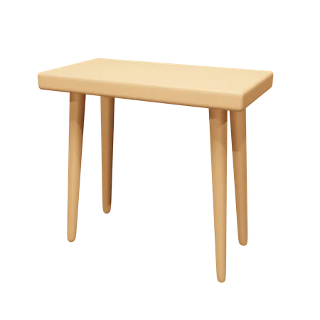 Table  3D Icon