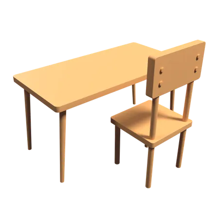 Table  3D Icon