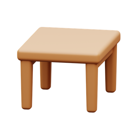 Table  3D Icon