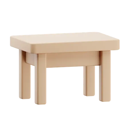 Table  3D Icon